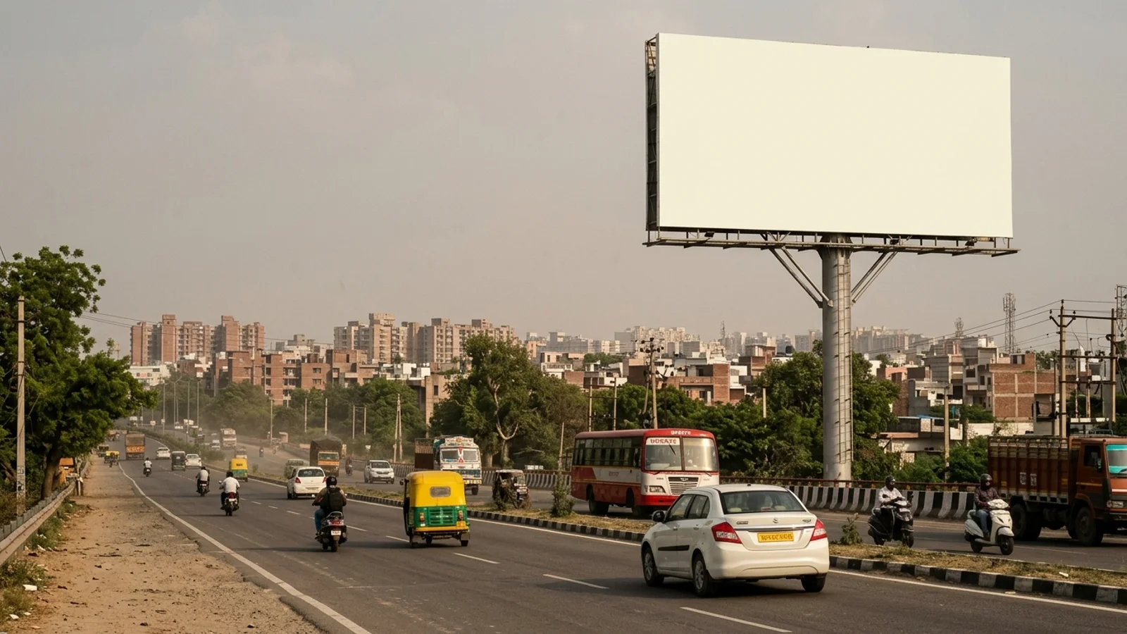 Hoarding in Kanpur — 30x15 ft non-lit outdoor advertising