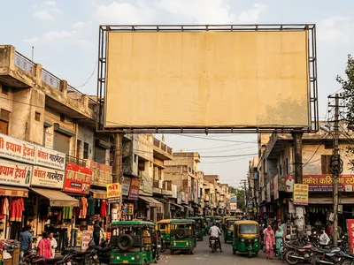 Hoarding at Amar Garh Colony Kaithal, 69610, Kaithal — outdoor advertising