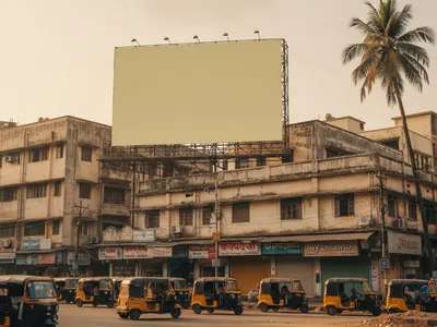 Hoarding at Vasai West Vasai-Virar, 104752, Vasai-Virar — outdoor advertising