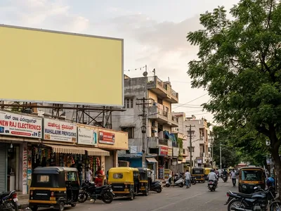 Bus Queue Shelter at Bus Shelter - HAL Bengaluru, 31026, Bangalore — outdoor advertising