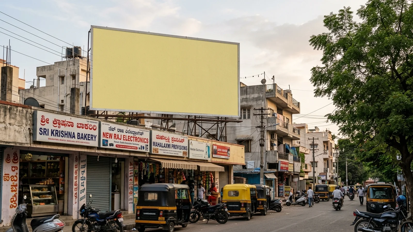 Hoarding at Whitefield, Bangalore — 80x40 ft front-lit outdoor advertising