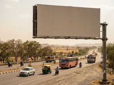 Hoarding at Chopasni Housing Board Jodhpur, 67127, Jodhpur — outdoor advertising