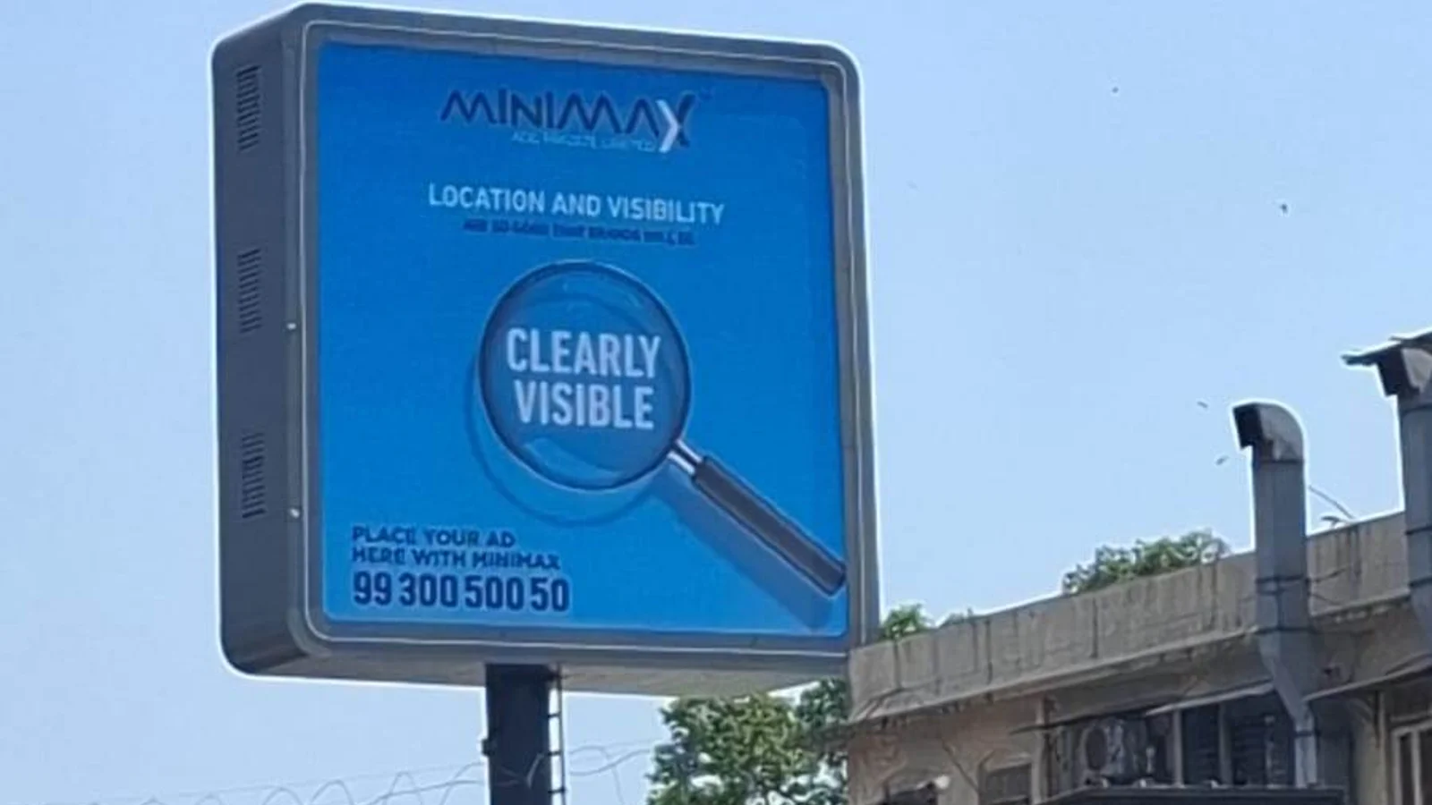 Hoarding at Vile Parle, Mumbai — 30x20 ft front-lit outdoor advertising