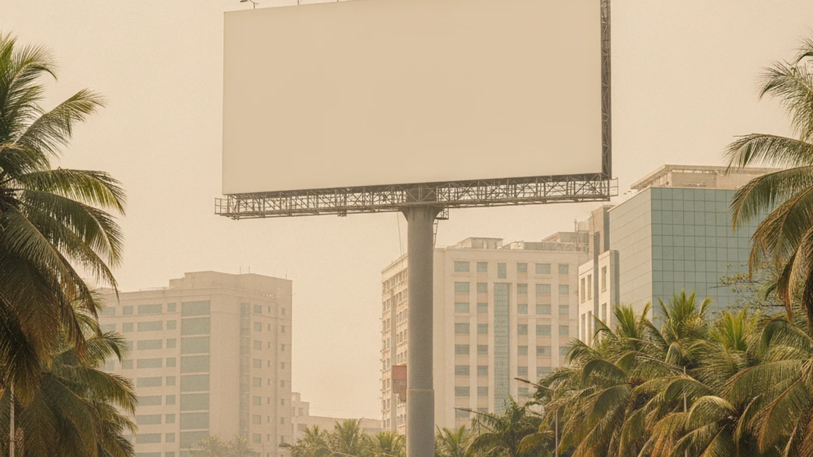 Kiosk at Edappally, Ernakulam — 5x4 ft non-lit outdoor advertising