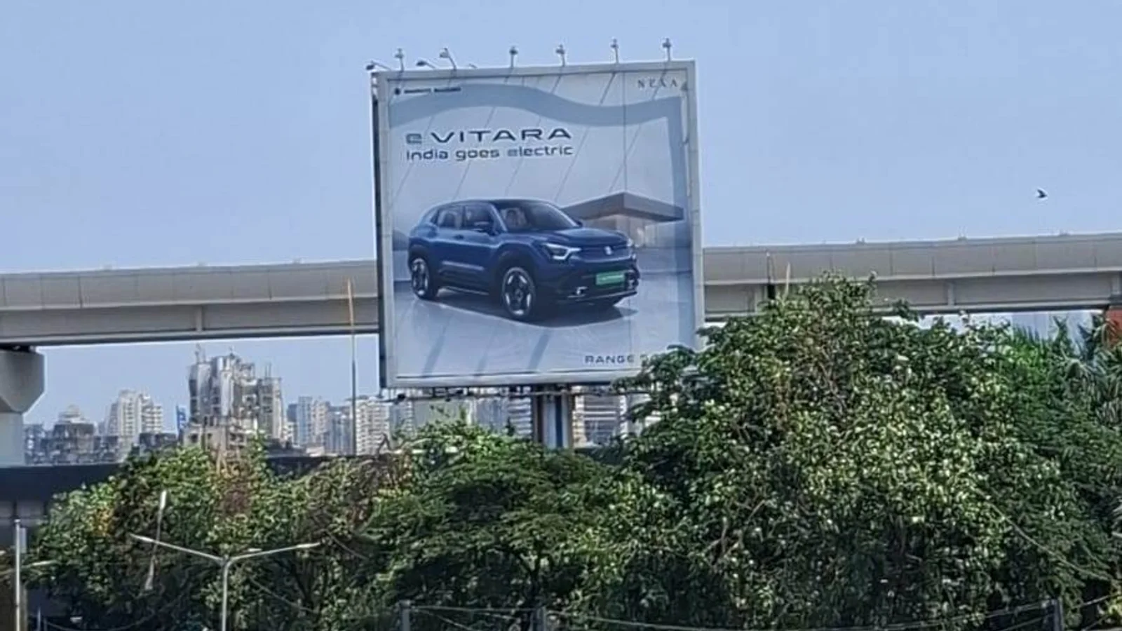 Bus Queue Shelter at Kharghar Navi, Mumbai — back-lit outdoor advertising
