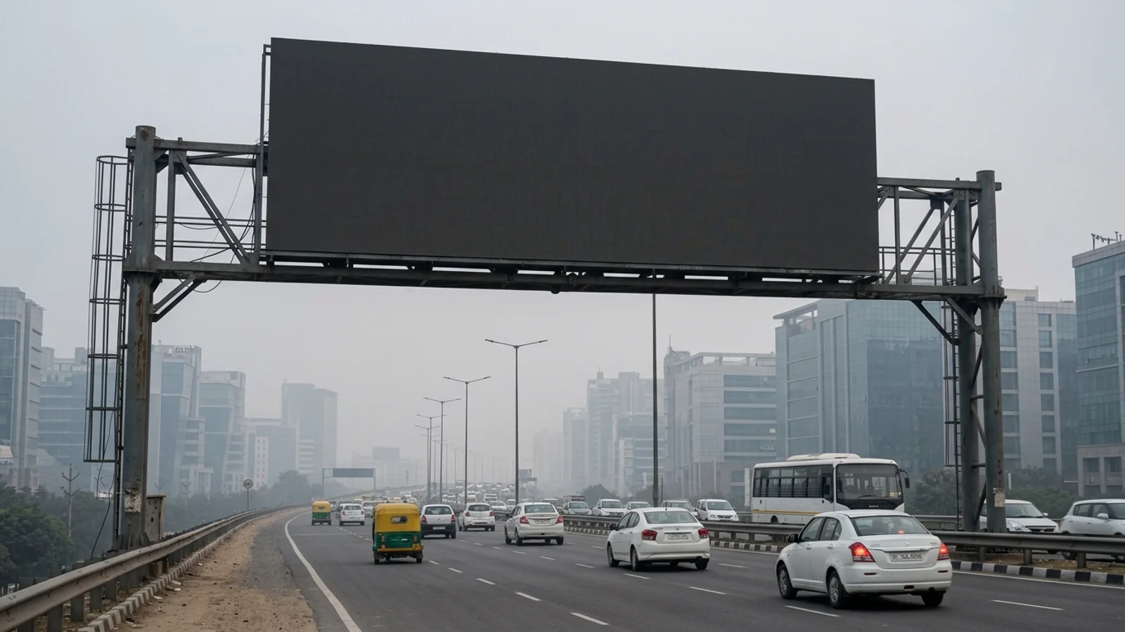 Digital OOH at Mori Gate, Delhi — 16x8 ft digital outdoor advertising