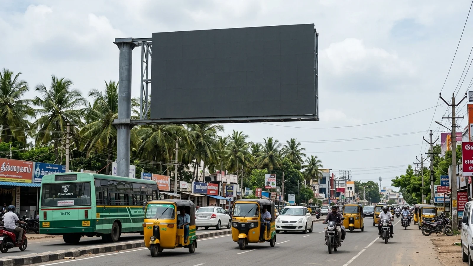 Bus Queue Shelter — Pudur, Coimbatore — CupShup