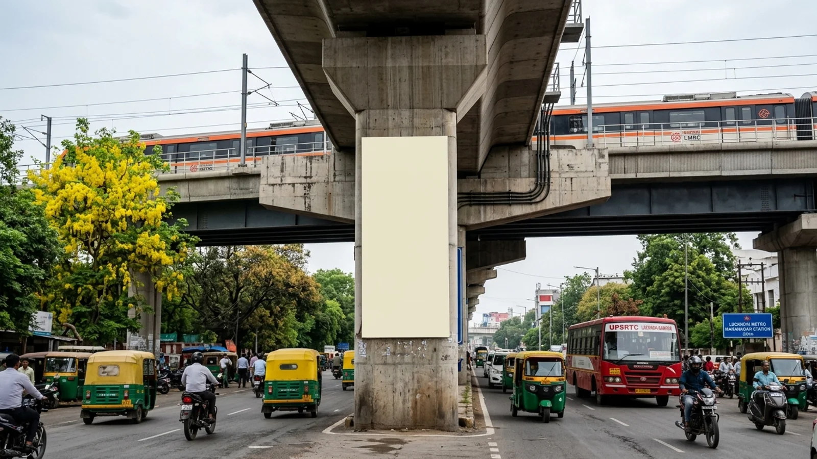 Hoarding — Indira Nagar, Lucknow — CupShup