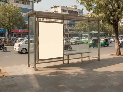 Gantry at Skywalk - Sadar Bazar Ahmedabad, 111349, Ahmedabad — outdoor advertising
