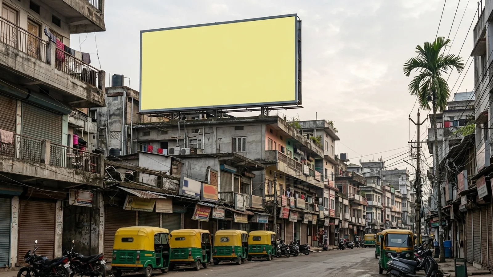 Hoarding at Guwahati Beltola Tiniali, Guwahati — 40x20 ft front-lit outdoor advertising