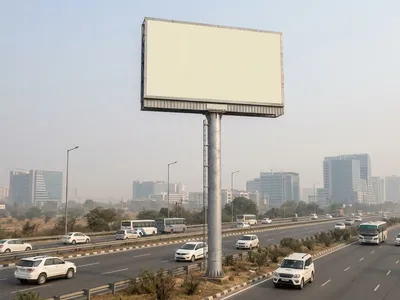 Metro Pillar at Pitampura, Delhi — outdoor advertising