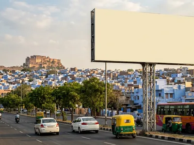 Bus Queue Shelter at Bus Shelter - Shastri Nagar Jodhpur, 67026, Jodhpur — outdoor advertising
