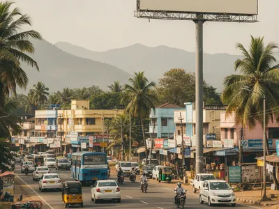 Hoarding at Nurani Palakkad, 71050, Palakkad — outdoor advertising
