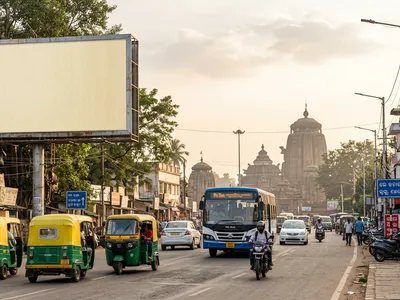 Hoarding at Kharvela Nagar Bhubaneswar, 76256, Bhubaneswar — outdoor advertising
