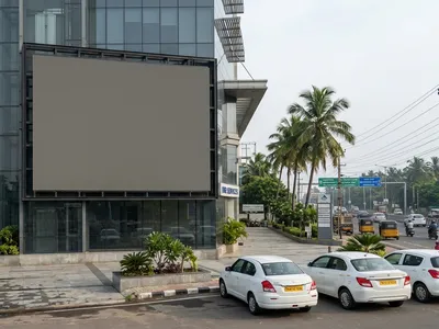 Bus Queue Shelter at Perambur, Chennai — outdoor advertising