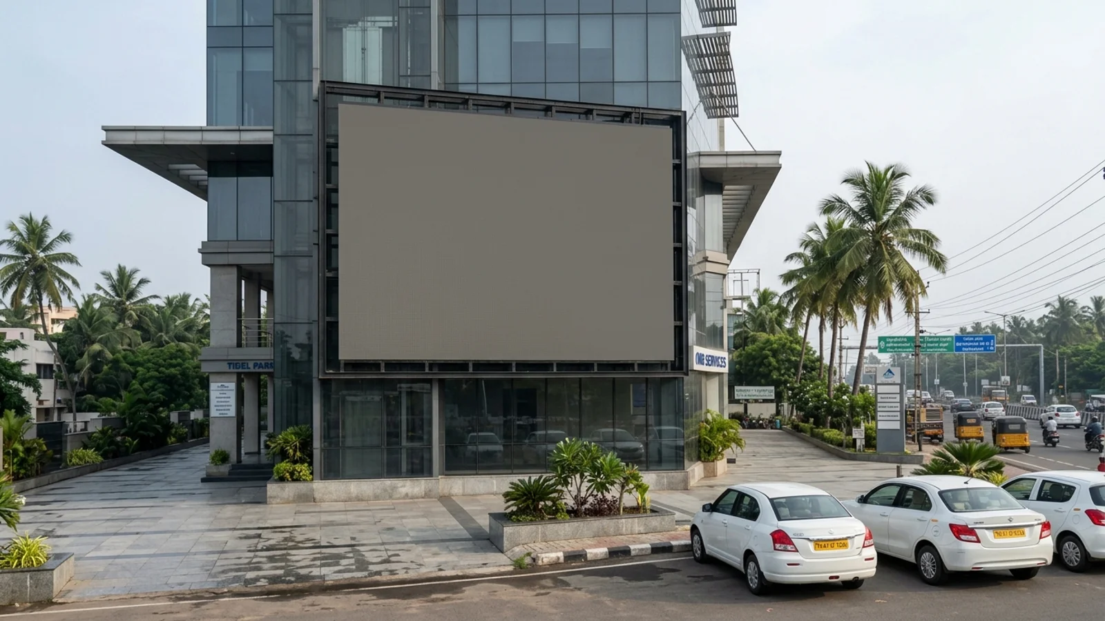 Bus Queue Shelter at Bus Shelter - Chennai, 111028, Chennai — digital outdoor advertising