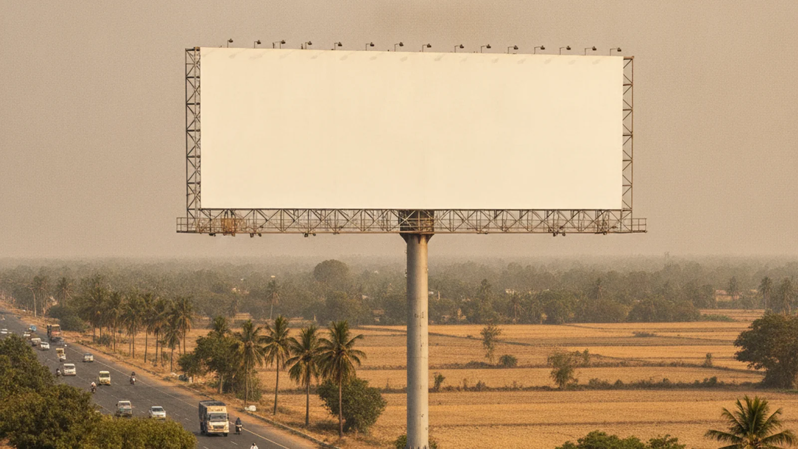 Hoarding at Harihara, Davangere, Davanagere — 20x10 ft non-lit outdoor advertising