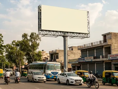 Hoarding at Amar Garh Colony Kaithal, 68623, Kaithal — outdoor advertising