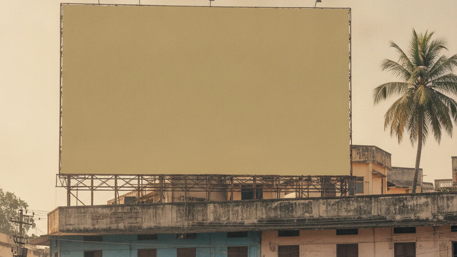 Hoarding at Mandya Rural, Mandya — 50x30 ft non-lit outdoor advertising