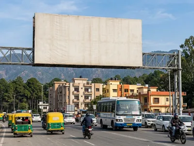 Hoarding at Clement Town Dehradun, 68868, Dehradun — outdoor advertising