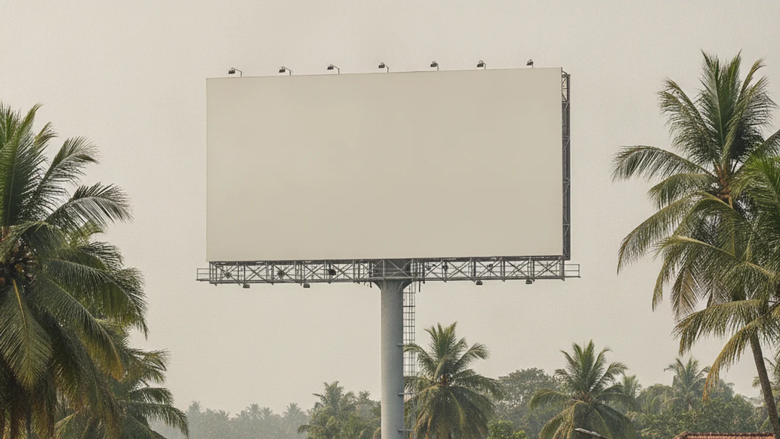 Hoarding at Kavanad, Kollam — 40x25 ft non-lit outdoor advertising