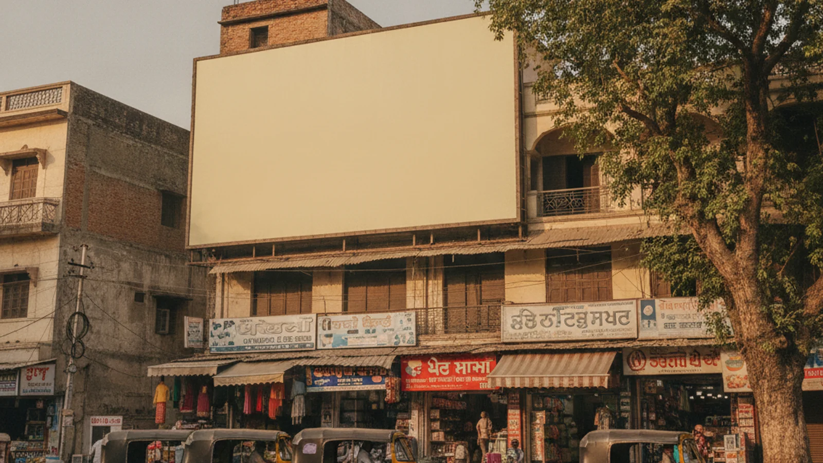 Hoarding at Gagan Colony, Amritsar — 18x8 ft non-lit outdoor advertising