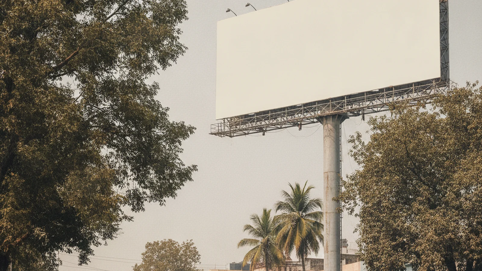 Hoarding at Old Guntur PONNUR, Guntur — 40x30 ft front-lit outdoor advertising