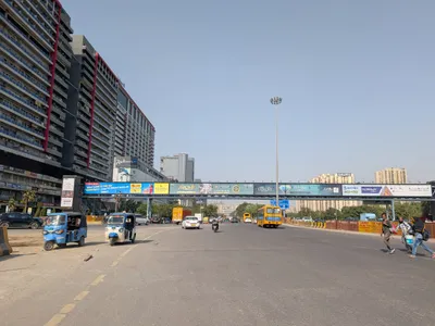Hoarding at Delhi Cantonment, Delhi — outdoor advertising