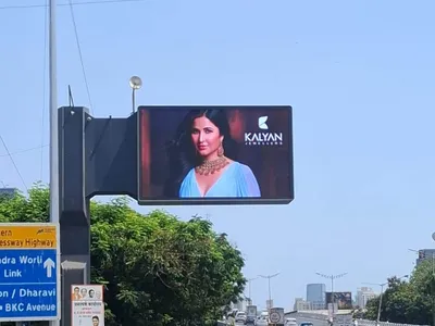 Hoarding at Tardeo, Mumbai — outdoor advertising