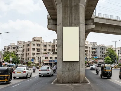 Hoarding at Chinchwad Pimpri-Chinchwad, Pune — outdoor advertising