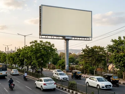 Hoarding at Peer Gate Area Bhopal, 76687, Bhopal — outdoor advertising