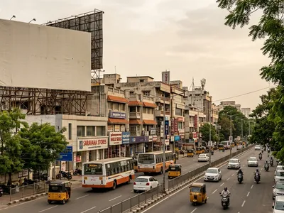 Hoarding in Chennai — outdoor advertising