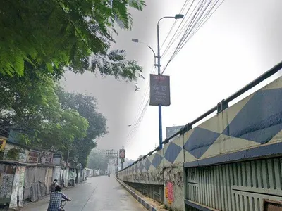 Hoarding at Gariahat, Kolkata — outdoor advertising