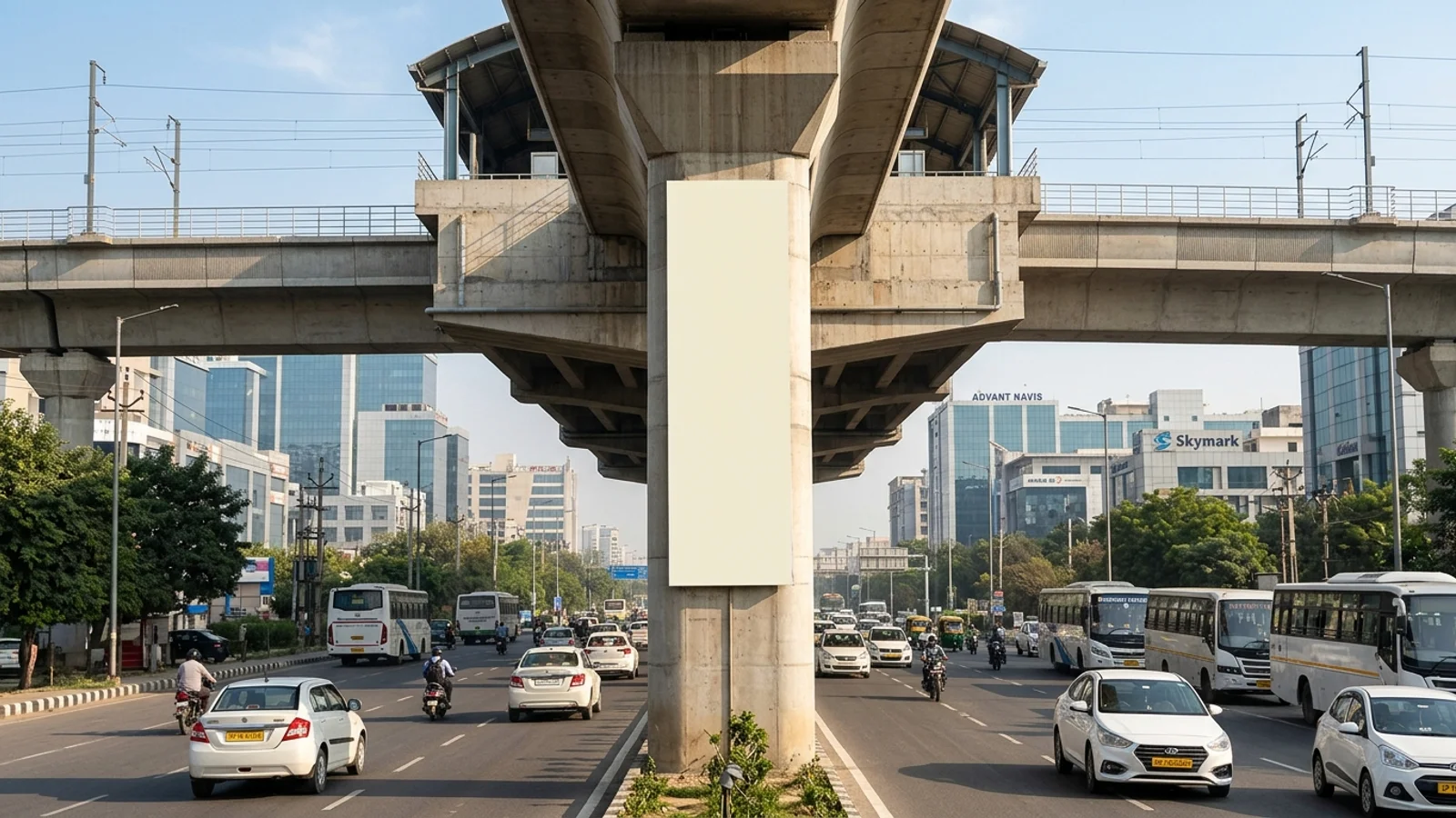 Hoarding at Greater Noida,, Noida — 20x10 ft non-lit outdoor advertising