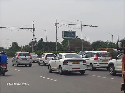 Hoarding at Civil Lines, Delhi — outdoor advertising