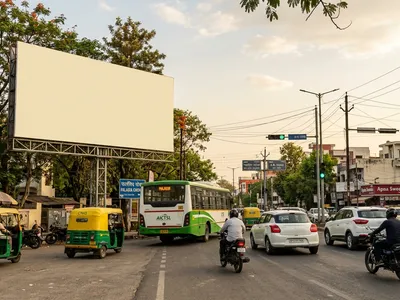 Hoarding at Chandan Nagar, Indore, 43827, Indore — outdoor advertising