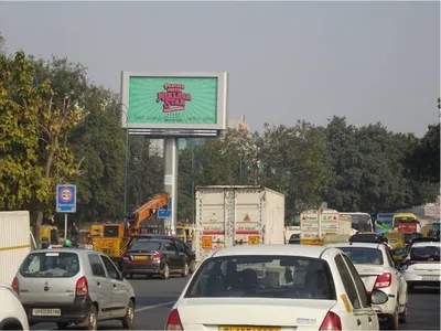 Hoarding at Mahipalpur, Delhi — outdoor advertising
