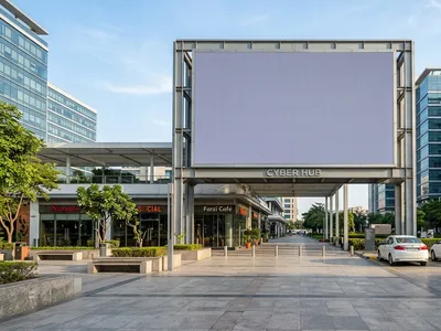 Digital OOH at Jasola Vihar, Delhi — outdoor advertising