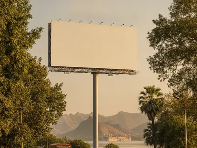 Hoarding at Udaipole, Udaipur, 44644, Udaipur — outdoor advertising