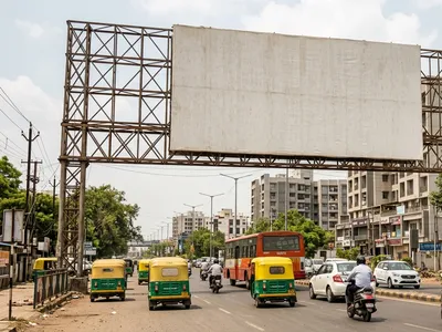 Hoarding at Althan Surat, 81296, Surat — outdoor advertising
