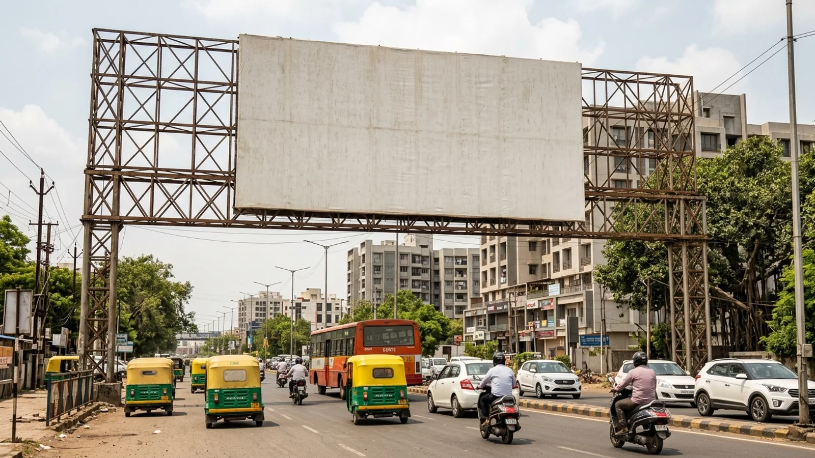Digital OOH at Piplod, Surat — 15x20 ft digital outdoor advertising
