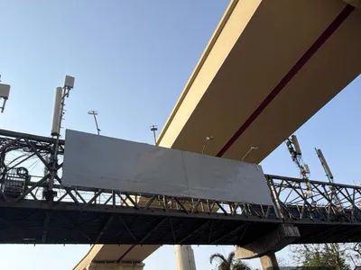 Hoarding at Bandra West, Mumbai — outdoor advertising
