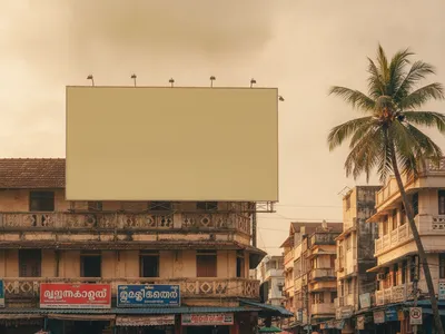 Hoarding at Chungam Alappuzha, 71208, Alappuzha — outdoor advertising