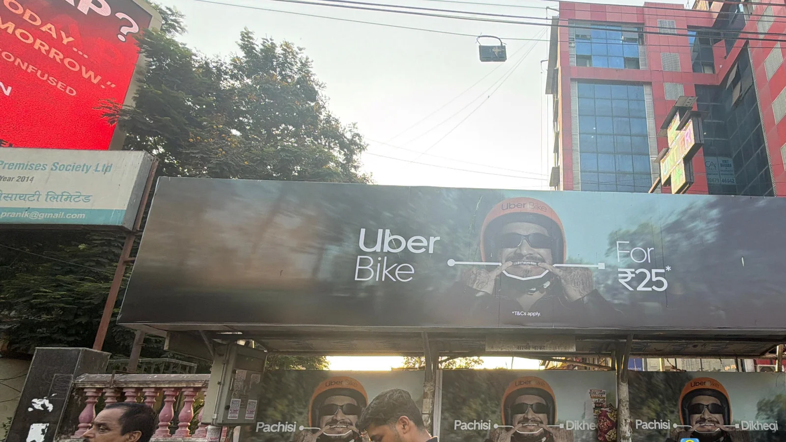 Hoarding at Andheri West, Mumbai — 40x40 ft non-lit outdoor advertising