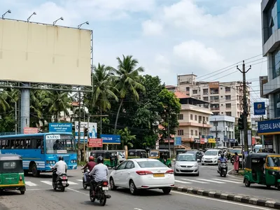 Bus Queue Shelter at Bus Shelter - Kochi, 23621, Kochi — outdoor advertising