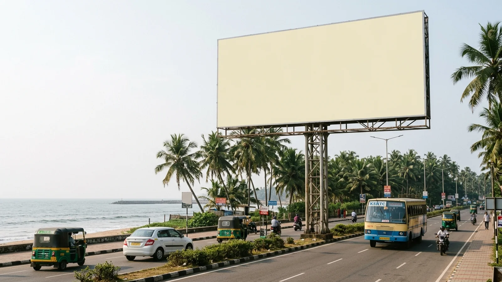 Hoarding at Kozhikode Vatakara, Kozhikode — 25x20 ft non-lit outdoor advertising