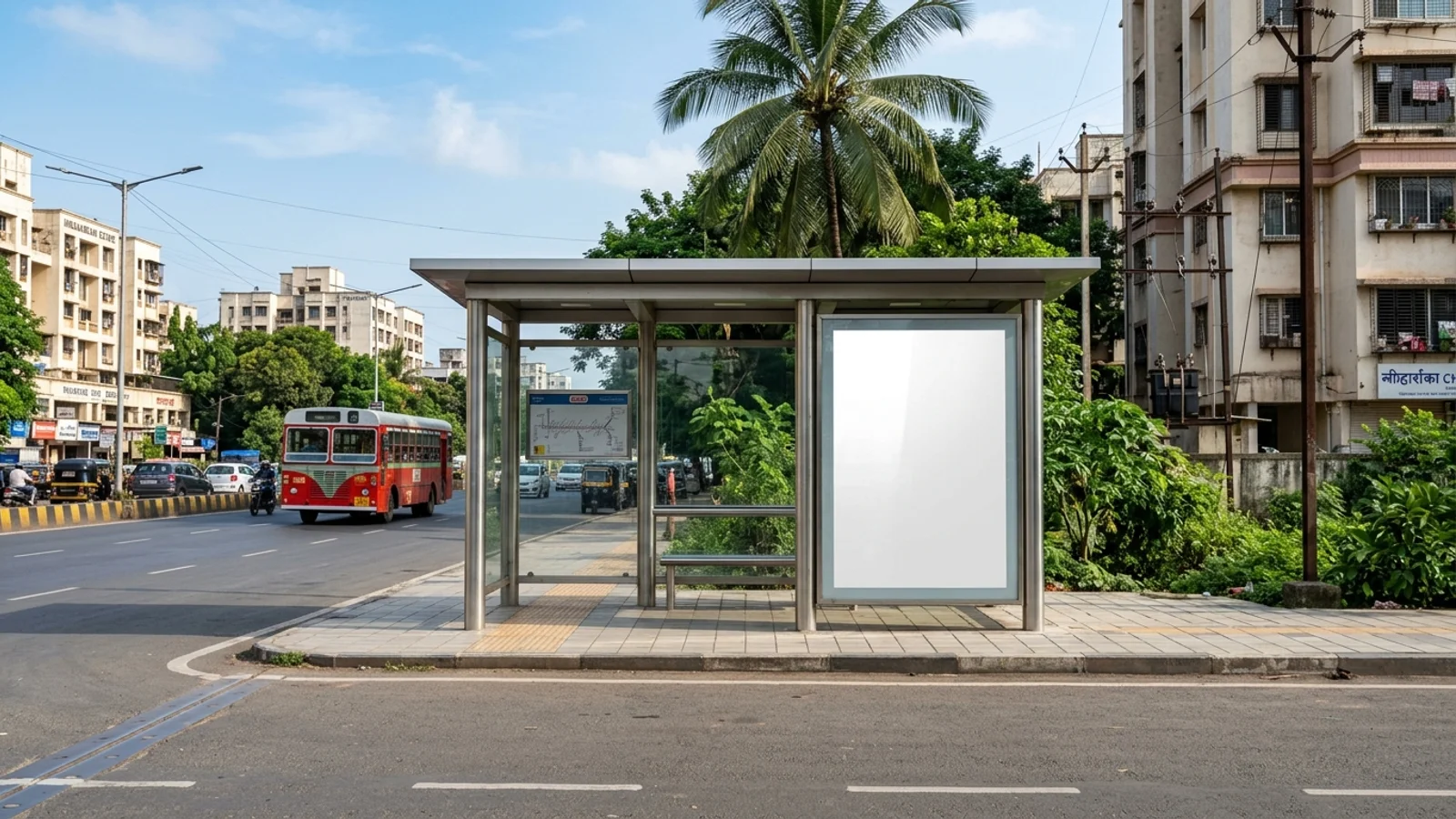 Hoarding at Dadar, Mumbai — 40x20 ft front-lit outdoor advertising
