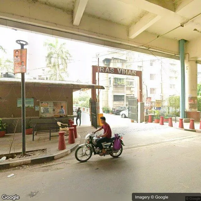 Digital Screen at Metro Station Vinod Nagar West, Delhi