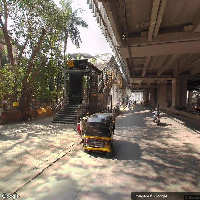 Stickers at Metro Station Dahisar East, Mumbai