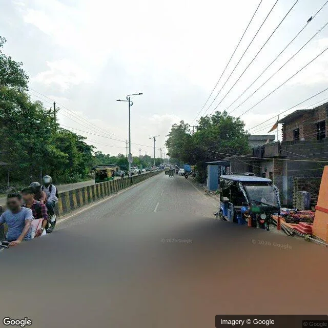 Hoarding at Shiv Mandir,, Dhanbad — outdoor advertising